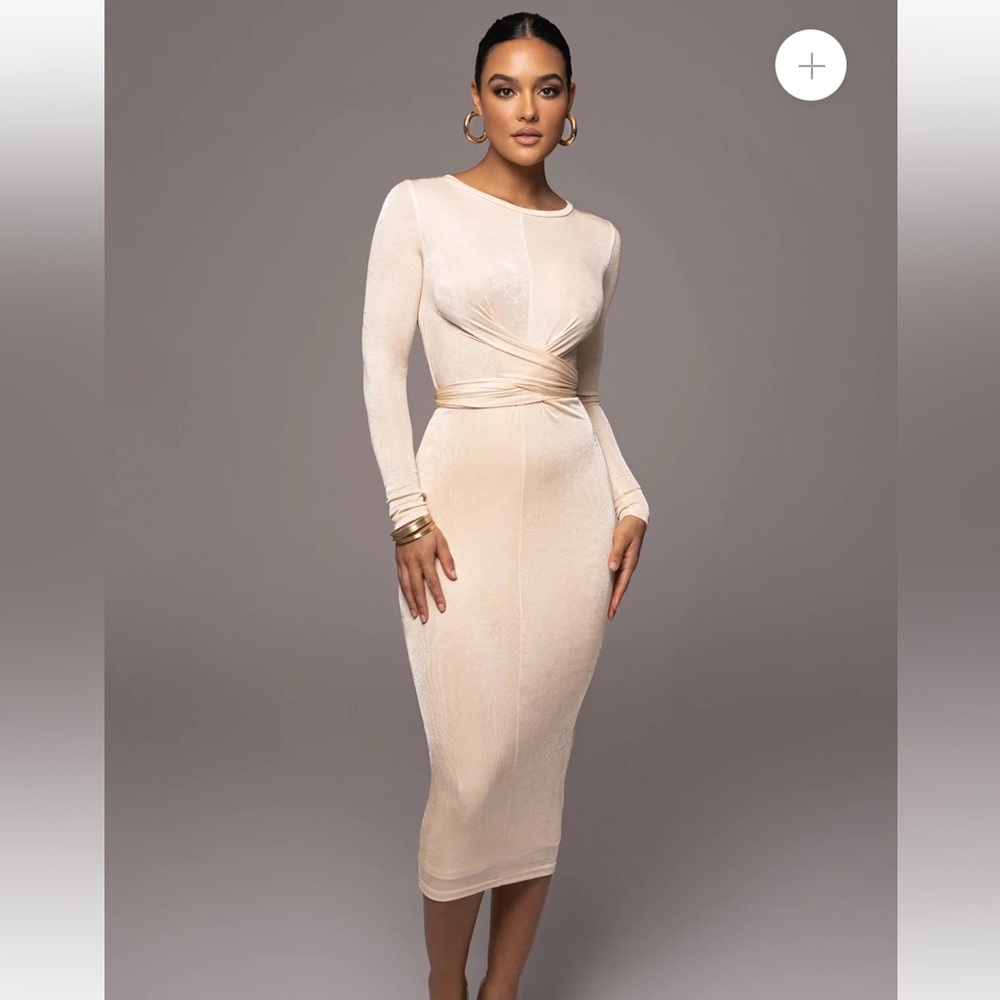 Jluxlabel butter cream midi